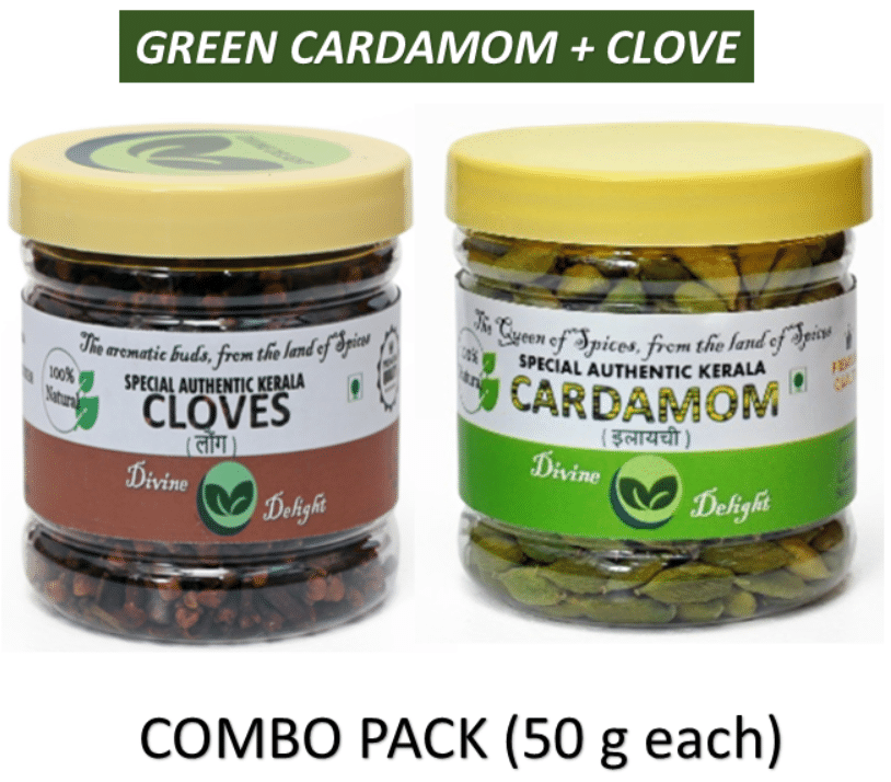     			DIVINE DELIGHT CARDAMOM, CLOVE 100 gm Pack of 2