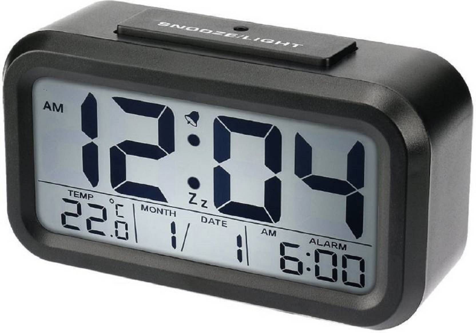 FIVANIO Digital Plastic Rectangular Table Clock - Pack of 1 FIVANIO Digital Plastic Rectangular Table Clock - Pack of 1