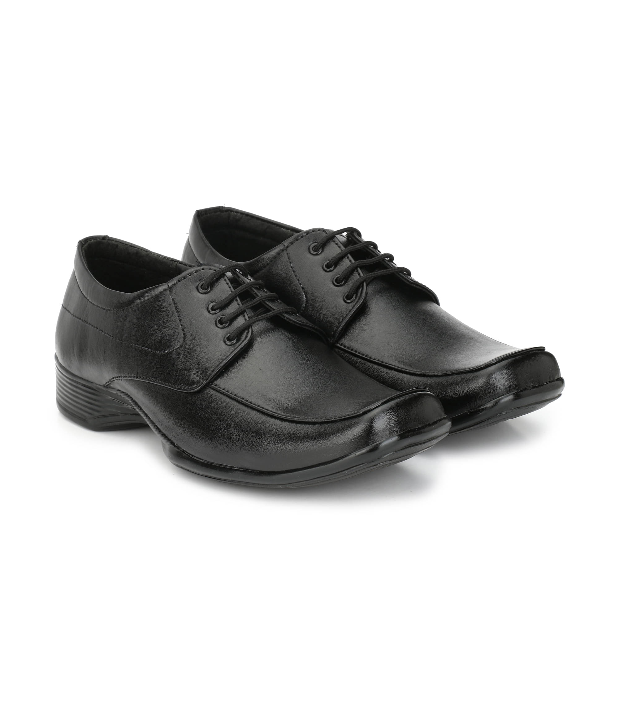     			Groofer Black Men's Oxford Formal Shoes