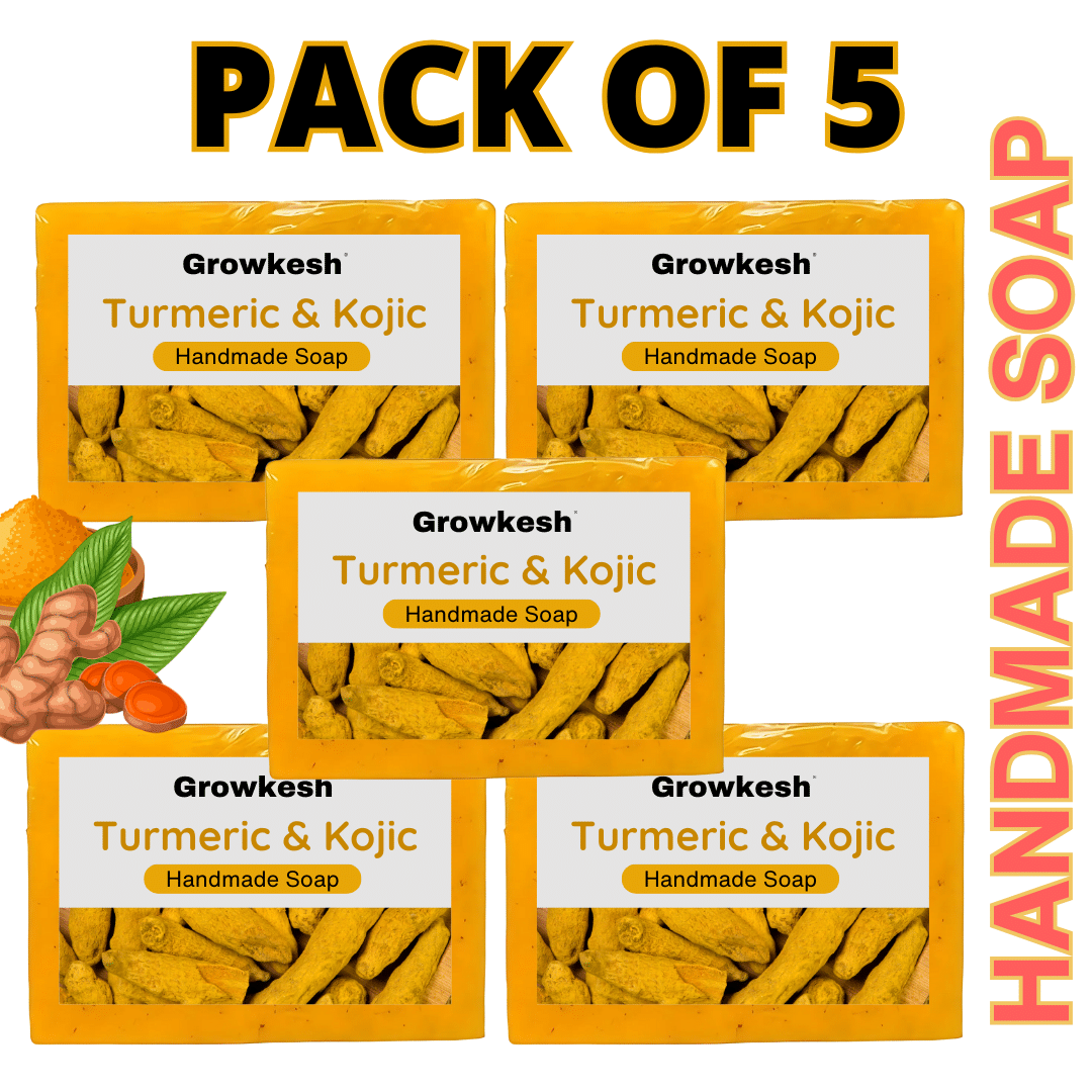     			Growkesh Antibacterial Soap for Dry Skin ( Pack of 5 )