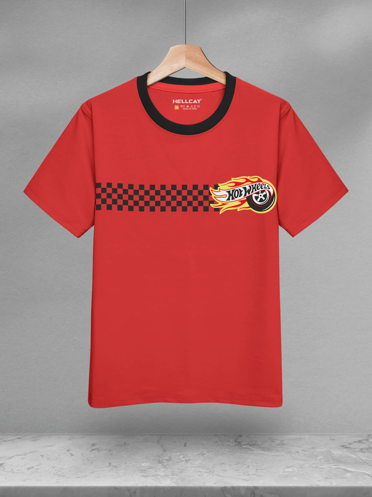     			HELLCAT Pack of 1 Boys Cotton Blend Polo T-Shirt ( Maroon )