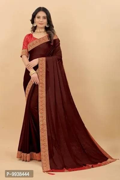 JIRA Art Silk Dyed Saree With Unstitched Blouse Piece ( Purple ) JIRA Art Silk Dyed Saree With Unstitched Blouse Piece ( Purple )
