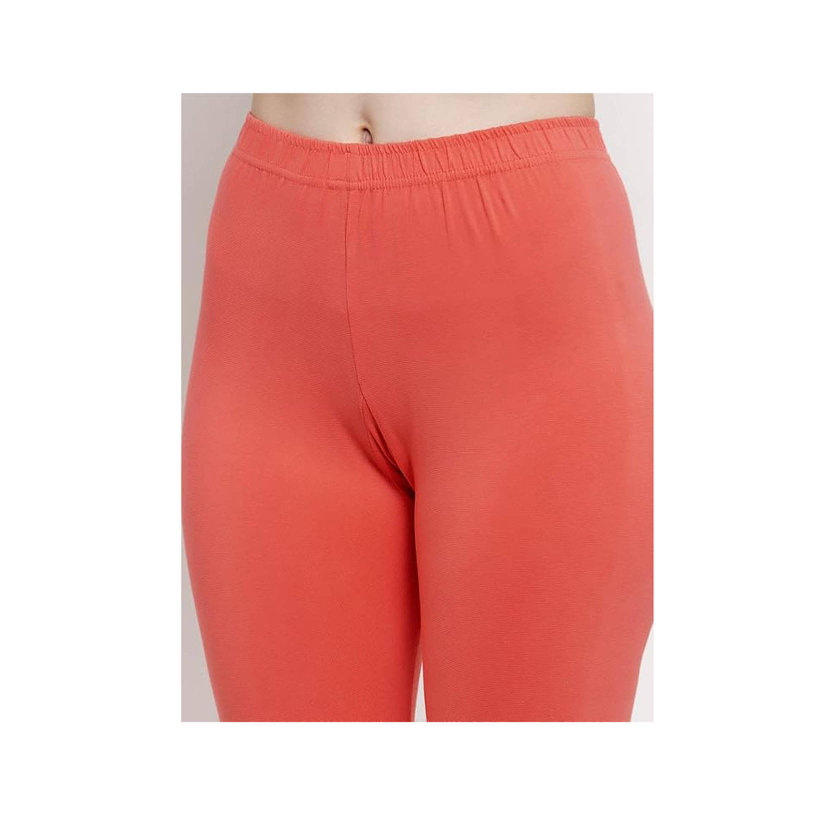    			LW Pack of 1 Cotton Women's Leggings ( Peach )