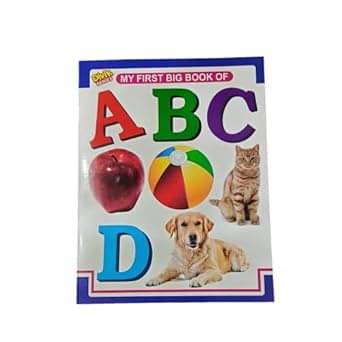     			MY FIRST BIG BOOK OF ABCD ( ENGLISH ALPHABET) Stationery – 1 January 2025