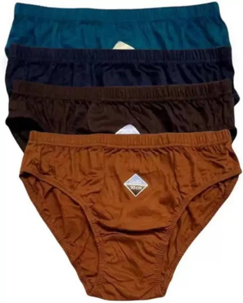 SONME ENTERPRISES Pack of 4 Cotton Briefs For Women ( Multi Color )