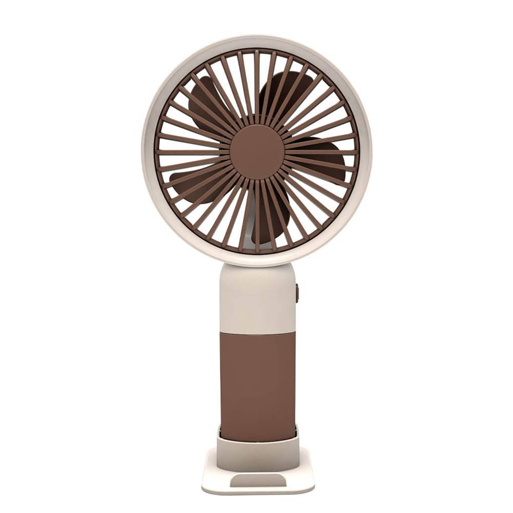     			Sanjana Collections Portable Rechargeable Mini Fan for Desk Car USB Charging 3 Mode Speed