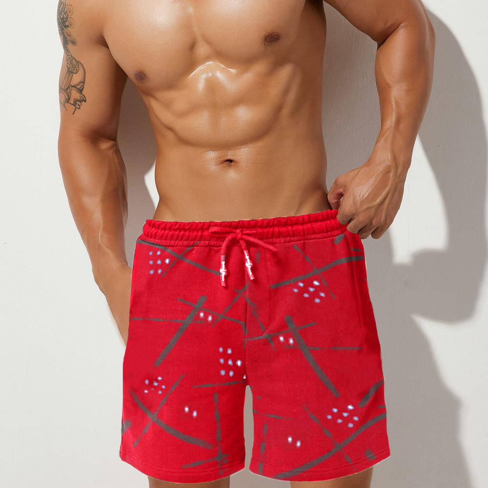 Try This Red Cotton Blend Men's Shorts ( Pack of 1 ) Try This Red Cotton Blend Men's Shorts ( Pack of 1 )