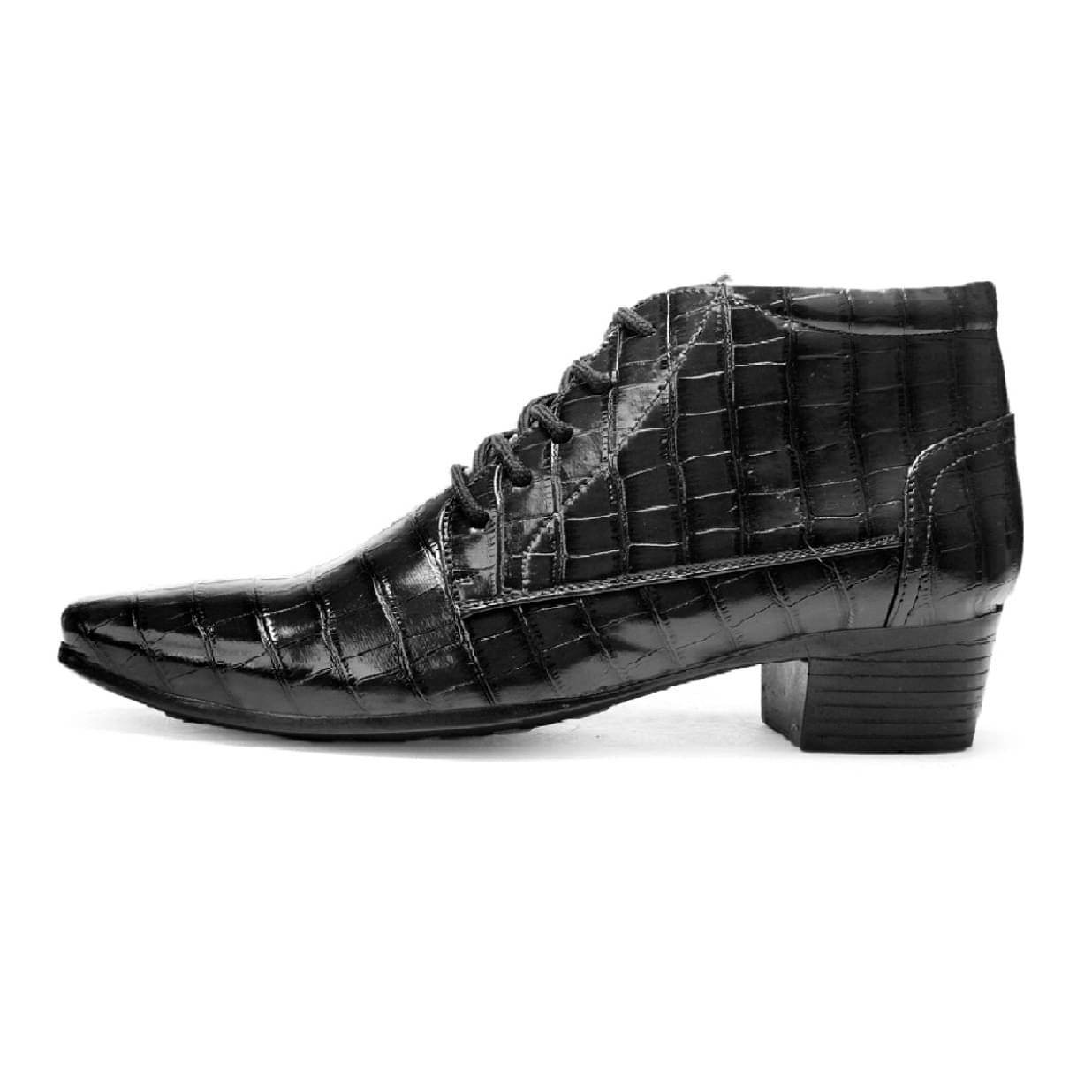     			YUVRATO BAXI Black Men's Monk Strap Formal Shoes