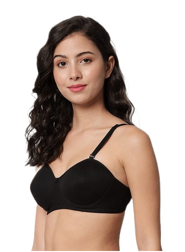 hani diva Pack of 1 Cotton Blend Heavily Padded Push Up Bra For Women ( Black )     			hani diva Pack of 1 Cotton Blend Heavily Padded Push Up Bra For Women ( Black )