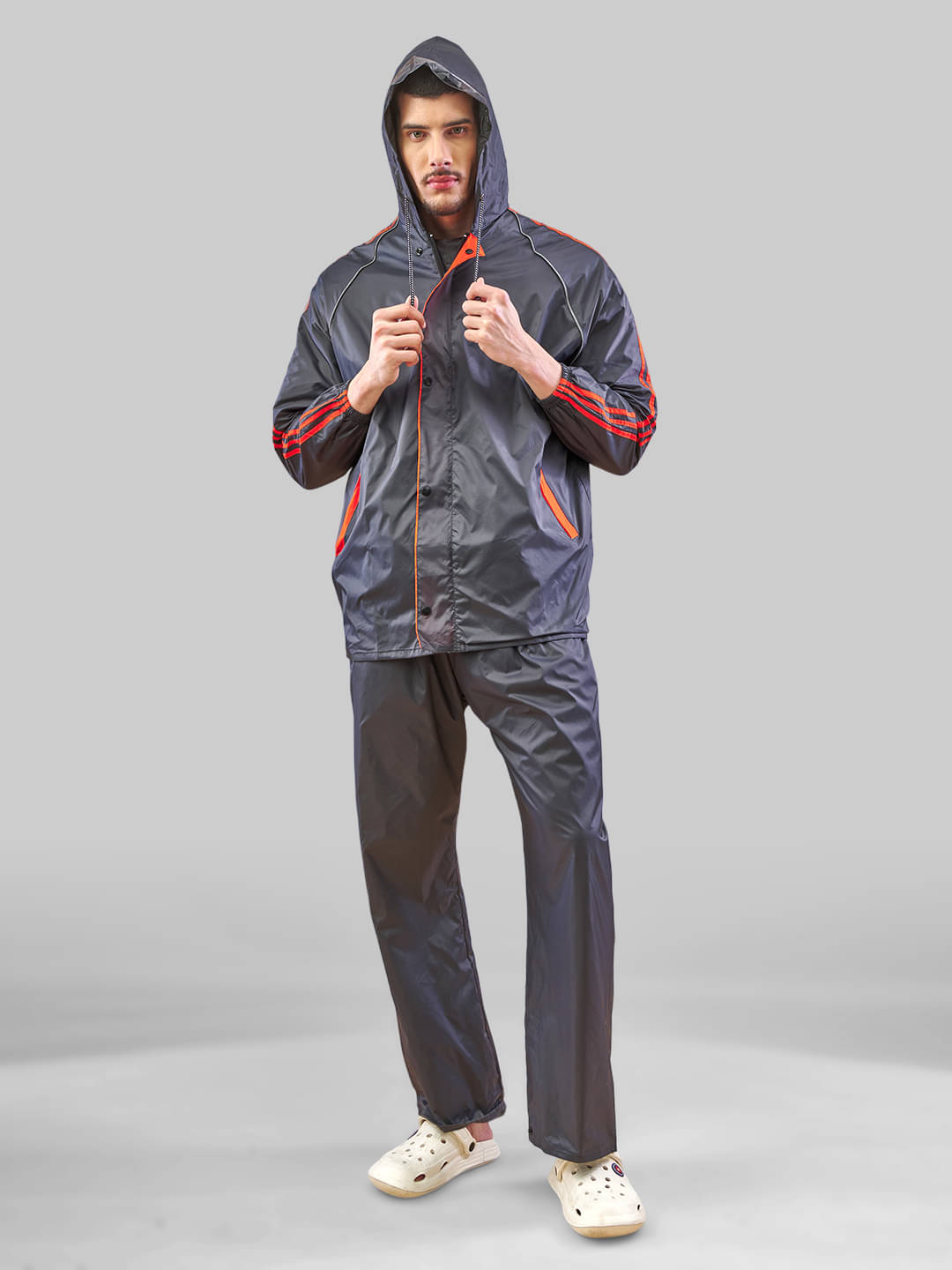 lux venus Grey Nylon Men's Rain Suit ( Pack of 1 ) lux venus Grey Nylon Men's Rain Suit ( Pack of 1 )