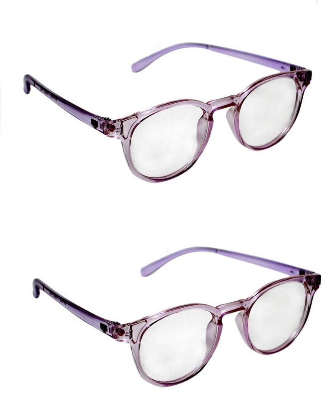     			uzak Multicolor Rectangular Eyeglass Frame ( Pack of 2 )
