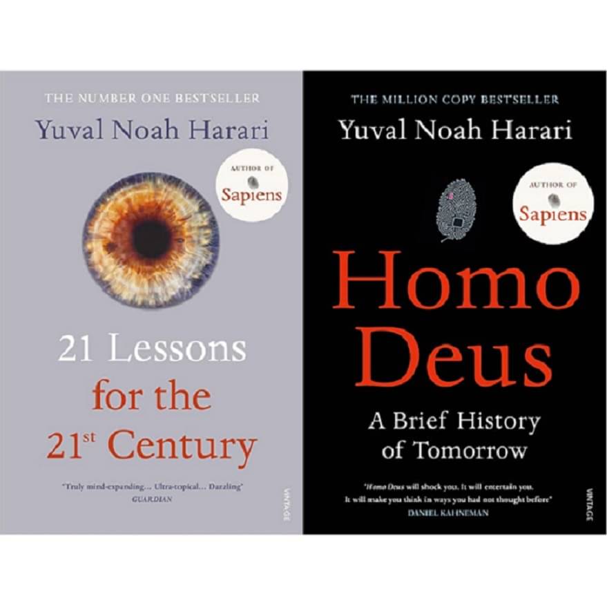     			21 Lessons for the 21st Century & Homo Deus ​ By Yuval Noah Harari