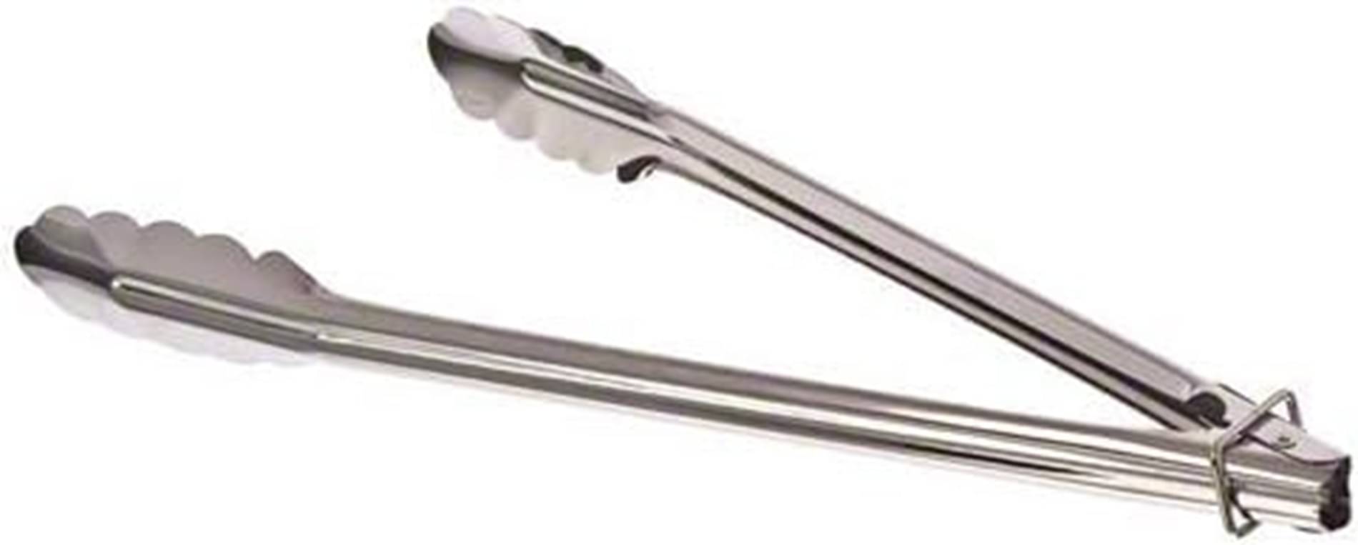     			ATIPRIYA Silver Stainless Steel Utility Tong for Kitchen Tong for Frying ,Cooking ( Set of 1 )