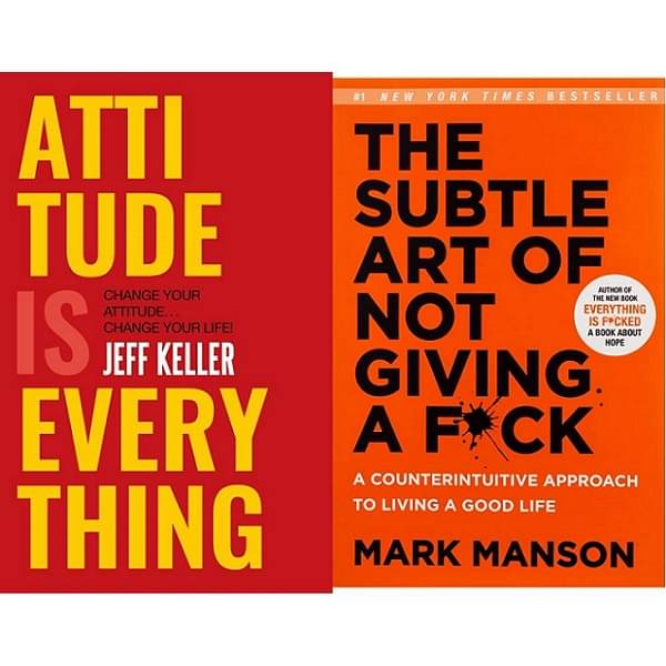     			Attitude Is Everything & Subtle Art of Not Giving By Jeff Keller &  Mark Manson