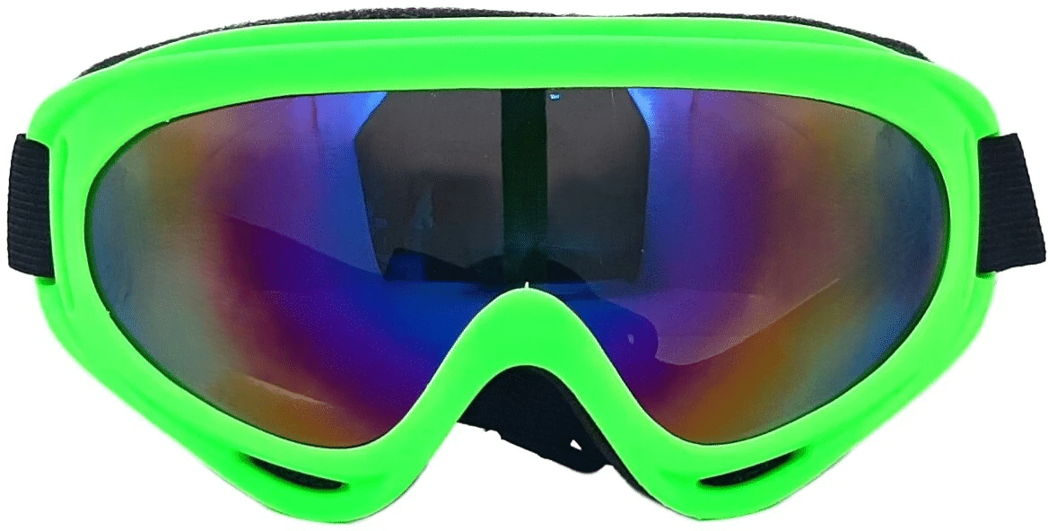 AutoPowerz UV Protected Multicolour Riding Goggles ( Pack of 1 ) AutoPowerz UV Protected Multicolour Riding Goggles ( Pack of 1 )
