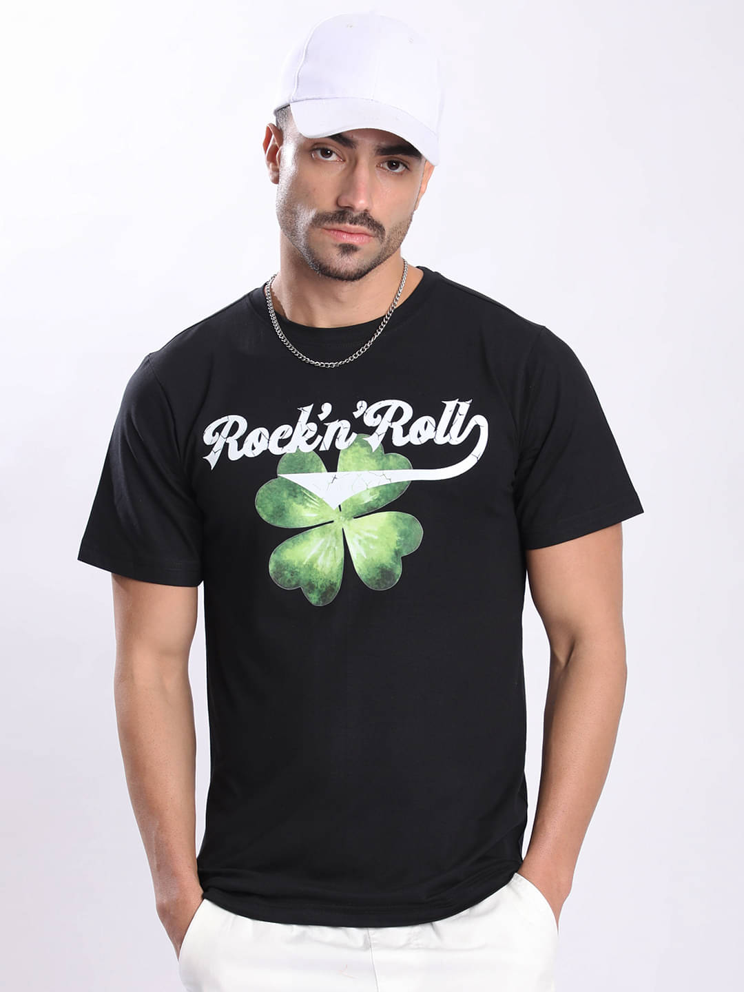 Bene Kleed Men Cotton Blend Regular Fit Printed T-Shirt ( Black ) Bene Kleed Men Cotton Blend Regular Fit Printed T-Shirt ( Black )