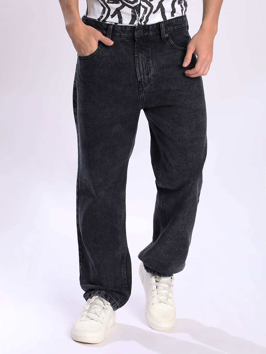 Bene Kleed Relaxed Basic Men's Jeans - Black ( Pack of 1 ) Bene Kleed Relaxed Basic Men's Jeans - Black ( Pack of 1 )