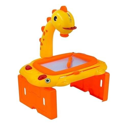 Braintastic Giraffe Projector Set Drawing Painting Table with Patterns & Colorful Water Pens Lamp for Better Creativity & Learning Board Game for Kids (Giraffe) Braintastic Giraffe Projector Set Drawing Painting Table with Patterns & Colorful Water Pens Lamp for Better Creativity & Learning Board Game for Kids (Giraffe)