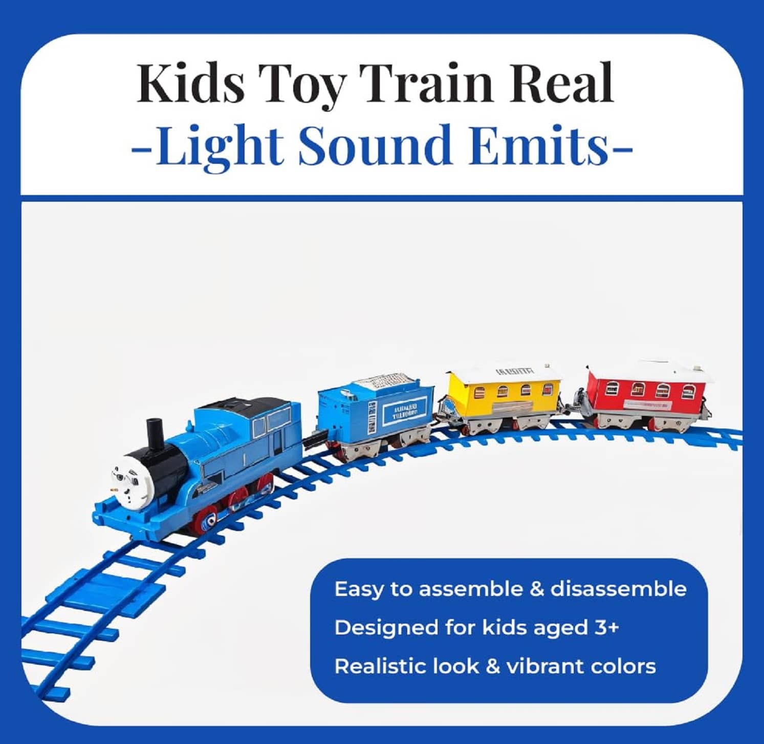Electric Train Set New Kids/children Bullet Train & Carriages B/O ...