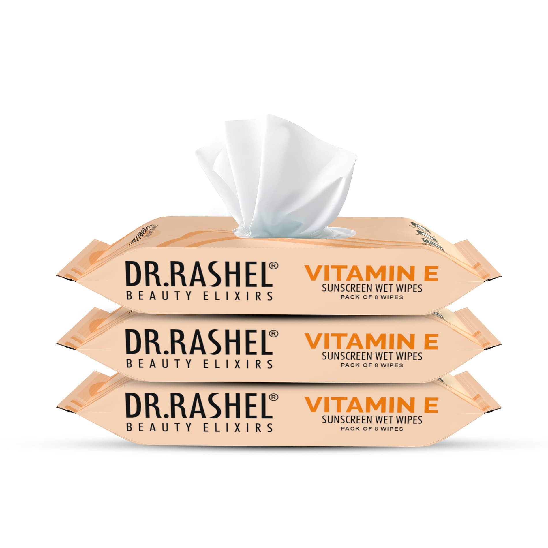     			DR.RASHEL Wet Wipes ( 24 Pcs )