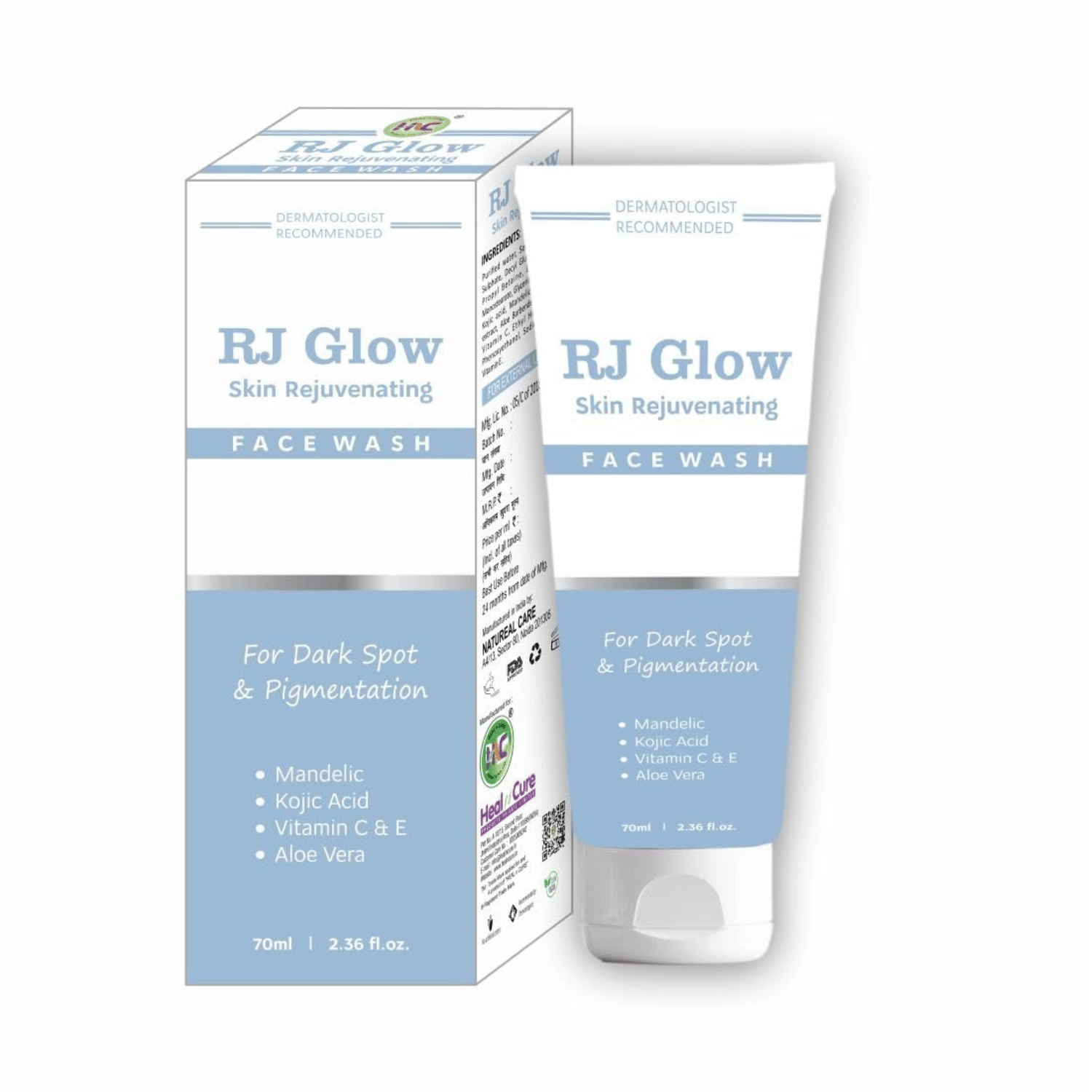     			HEALNCURE - Dark Spots Removal Face Wash For All Skin Type ( Pack of 1 )