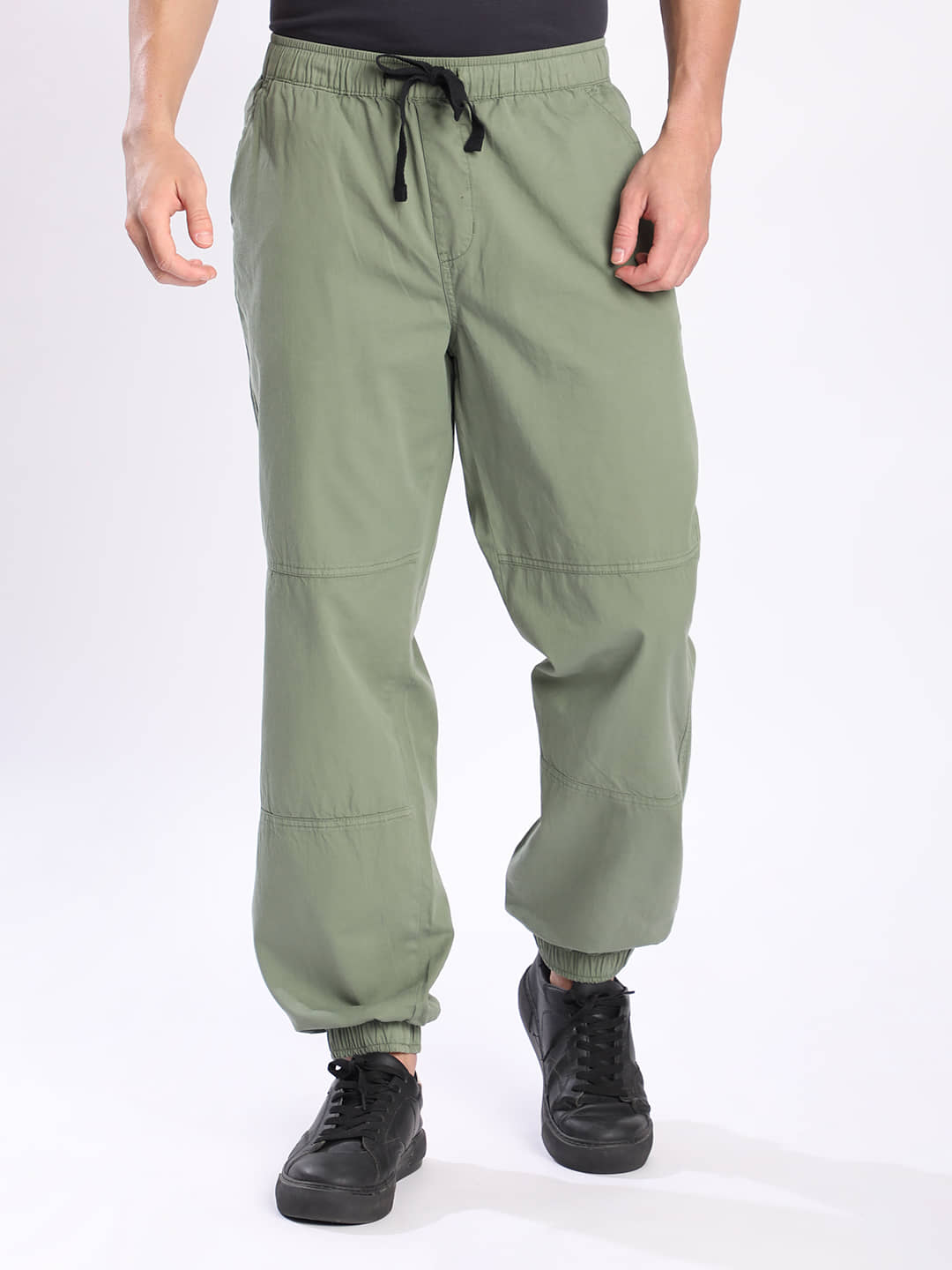 IVOC Relax Flat Men's Joggers - Green ( Pack of 1 ) - Trousers | Buy online on ZillyBuy