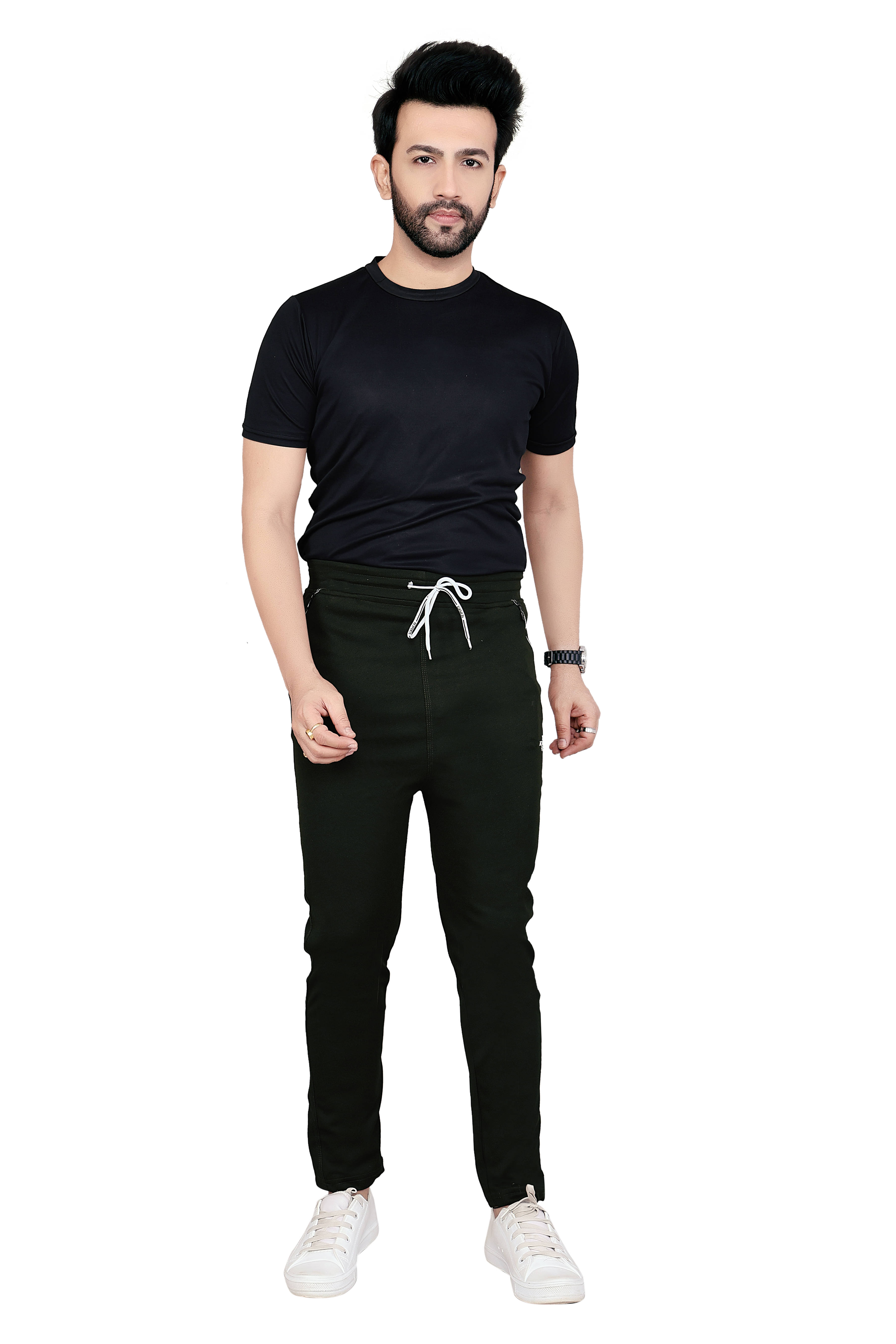 Neha Creations Green Polyester Men's Trackpants ( Pack of 1 ) Neha Creations Green Polyester Men's Trackpants ( Pack of 1 )