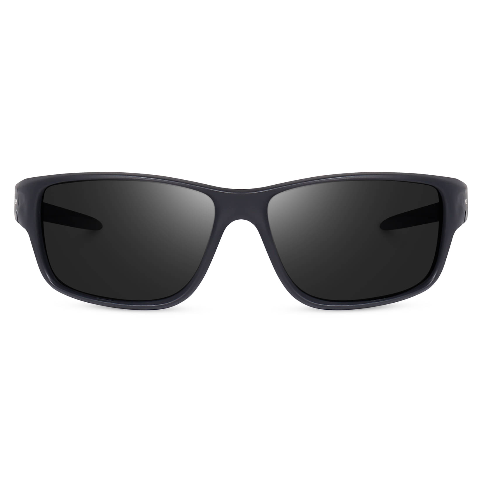     			Peter Jones Black Wrap Around Sunglasses ( Pack of 1 )