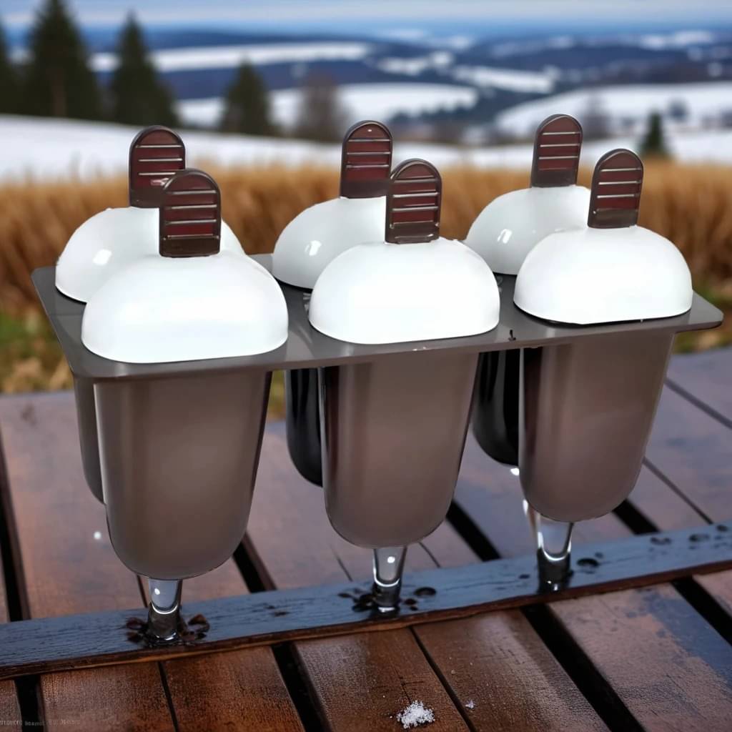     			Radhe Creation 6pc Ice Candy Maker Multicolor 6 Pcs