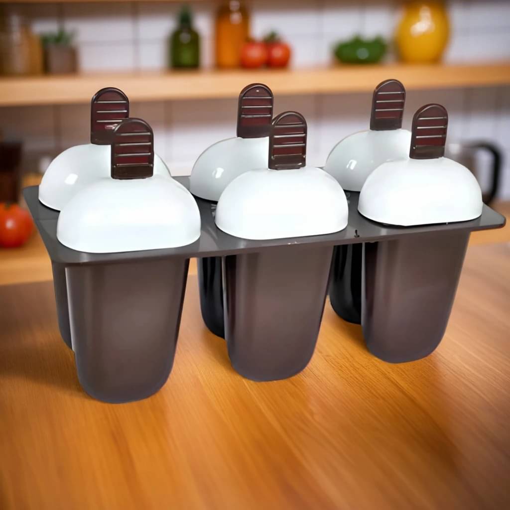     			Radhe Creation 6pc Ice Candy Maker Multicolor 6 Pcs