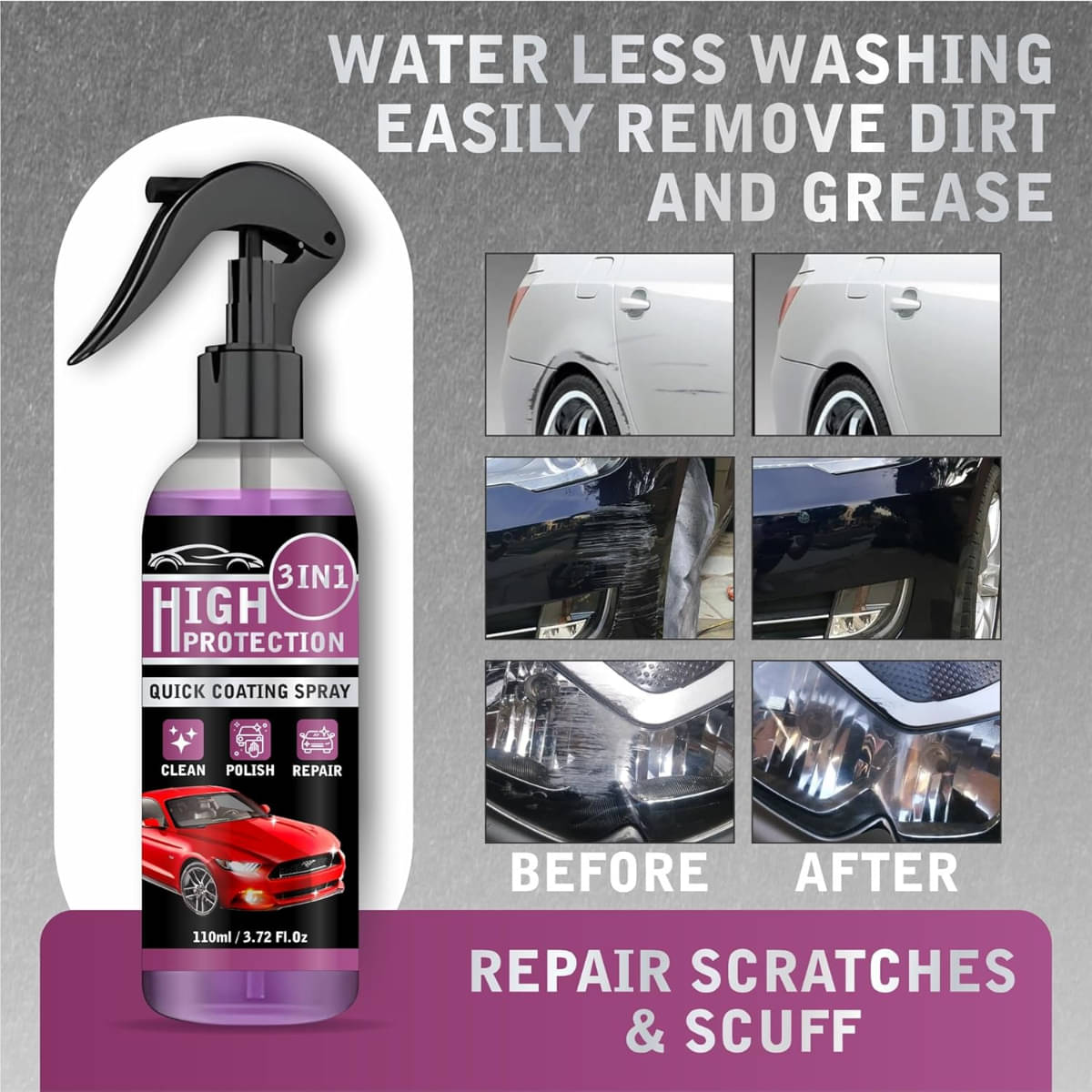 SARVASHVA TRENDS - Clear Coat Shine Polish For All Cars ( Pack of 1 ) SARVASHVA TRENDS - Clear Coat Shine Polish For All Cars ( Pack of 1 )