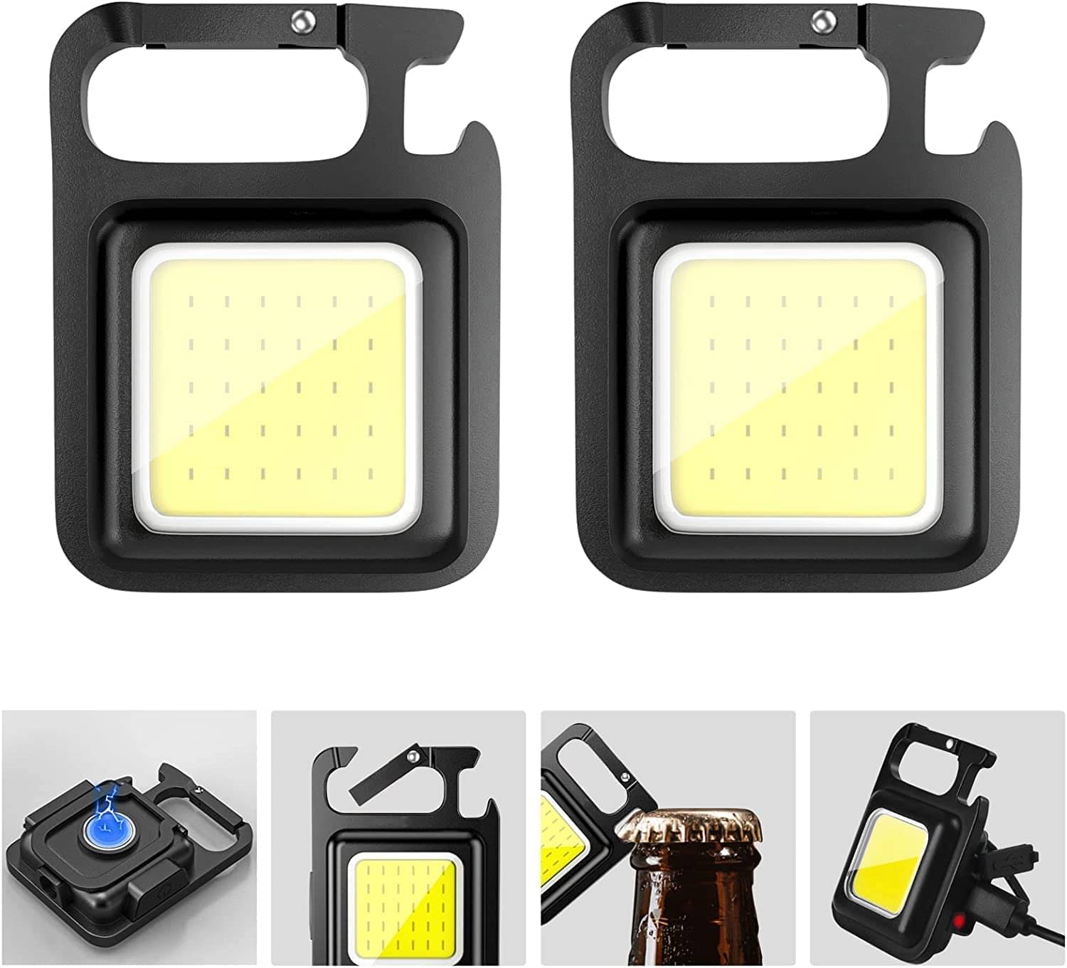     			ST - 3W Rechargeable Flashlight Torch ( Pack of 2 )