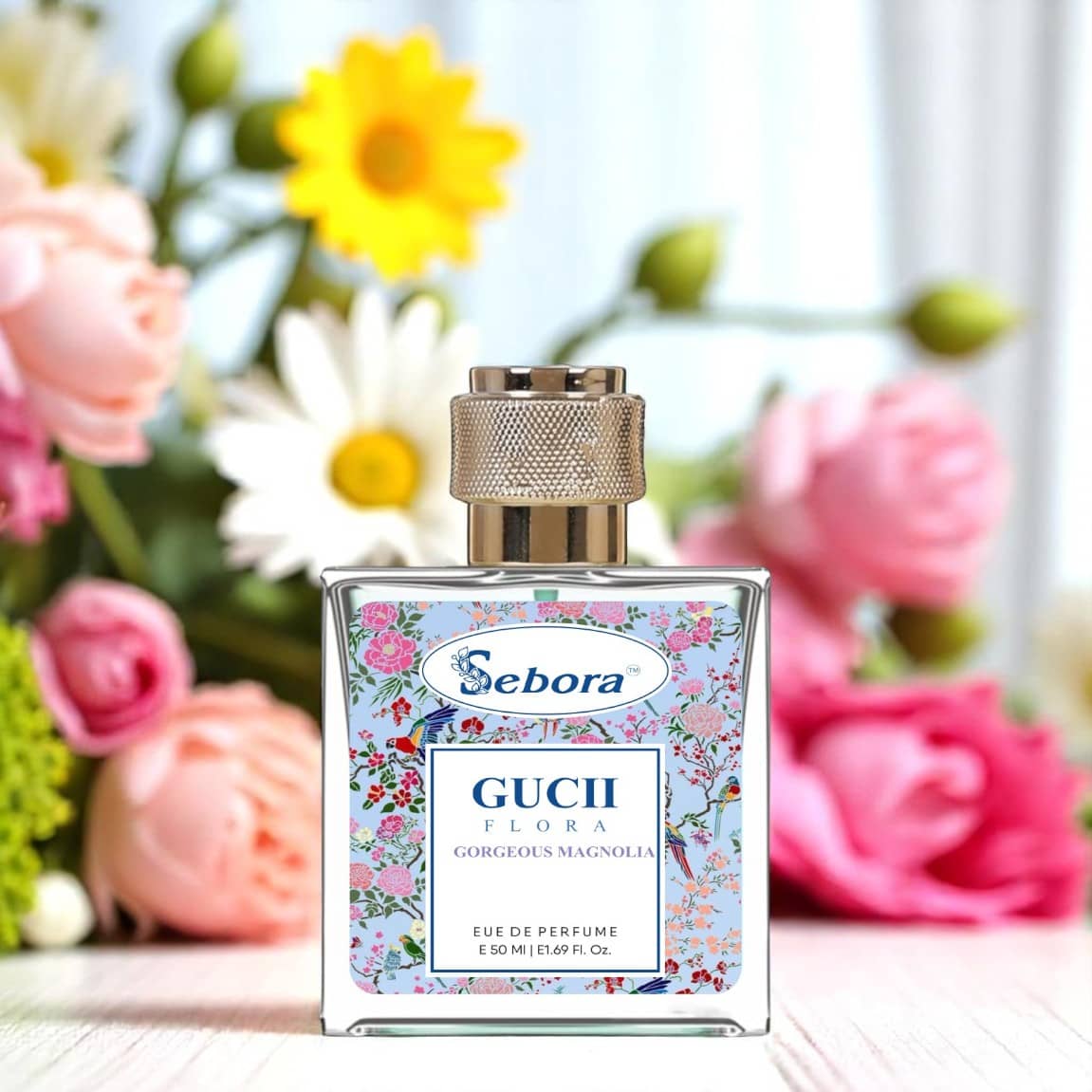 Sebora Eau De Parfum (EDP) Fresh,Floral Medium -Fragrance For Men,Women,Unisex ( Pack of 1 )
