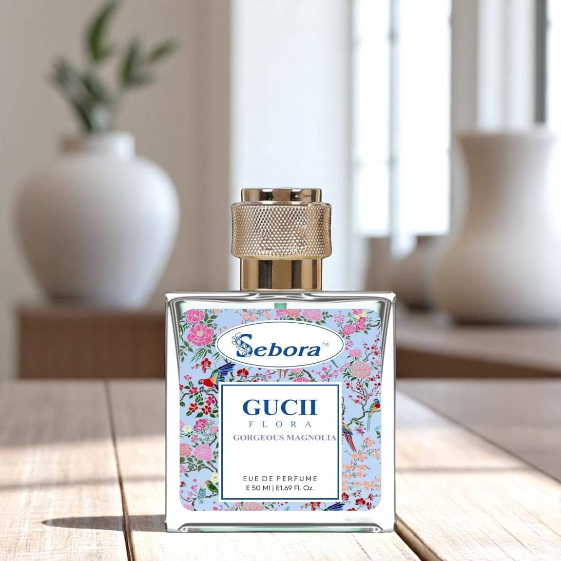 Sebora Eau De Parfum (EDP) Woody,Fresh,Floral Medium -Fragrance For Men,Women,Unisex ( Pack of 1 )