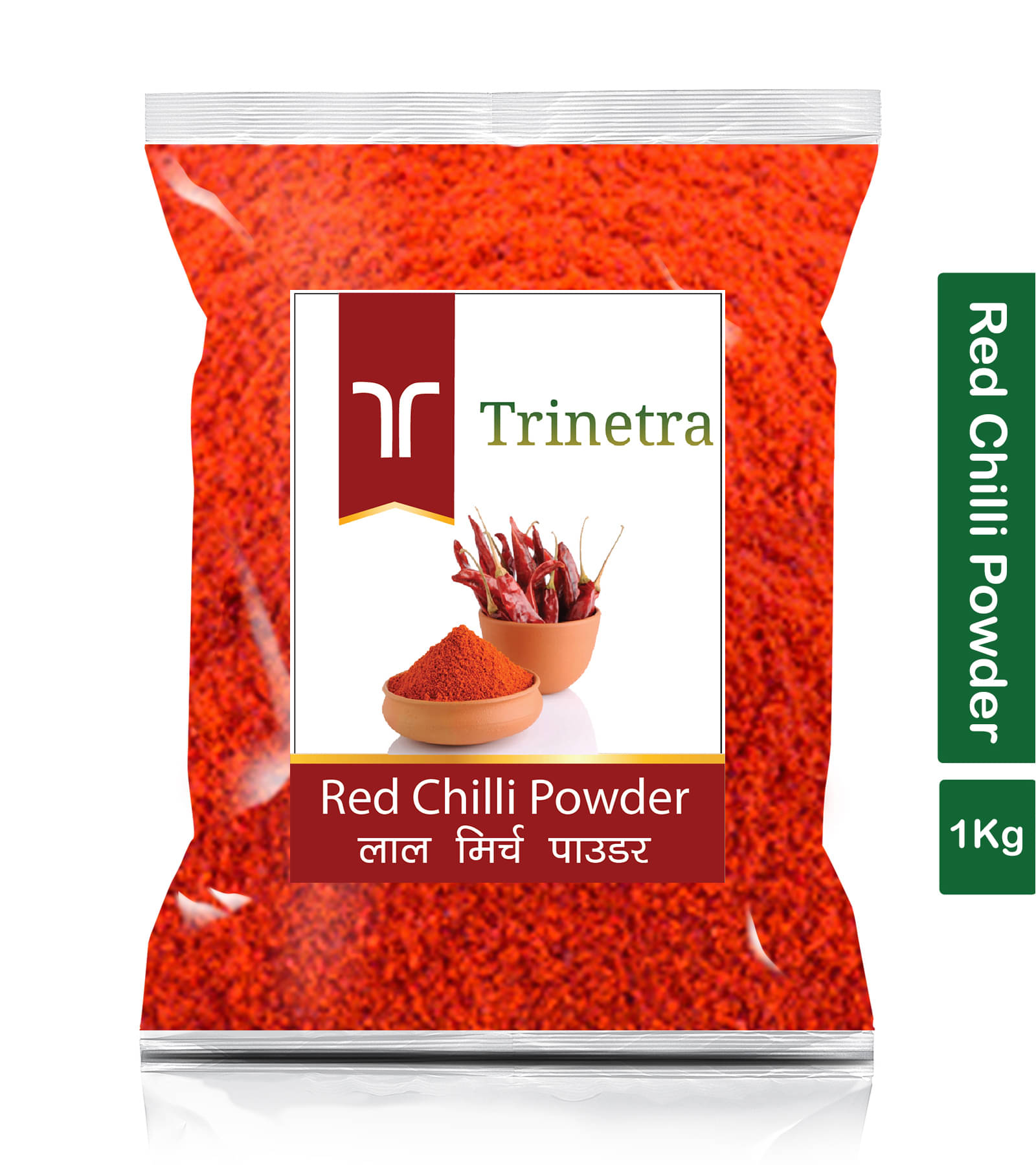     			Trinetra 1 kg Laal Mirch (Red Chili) ( Pack of 1 )