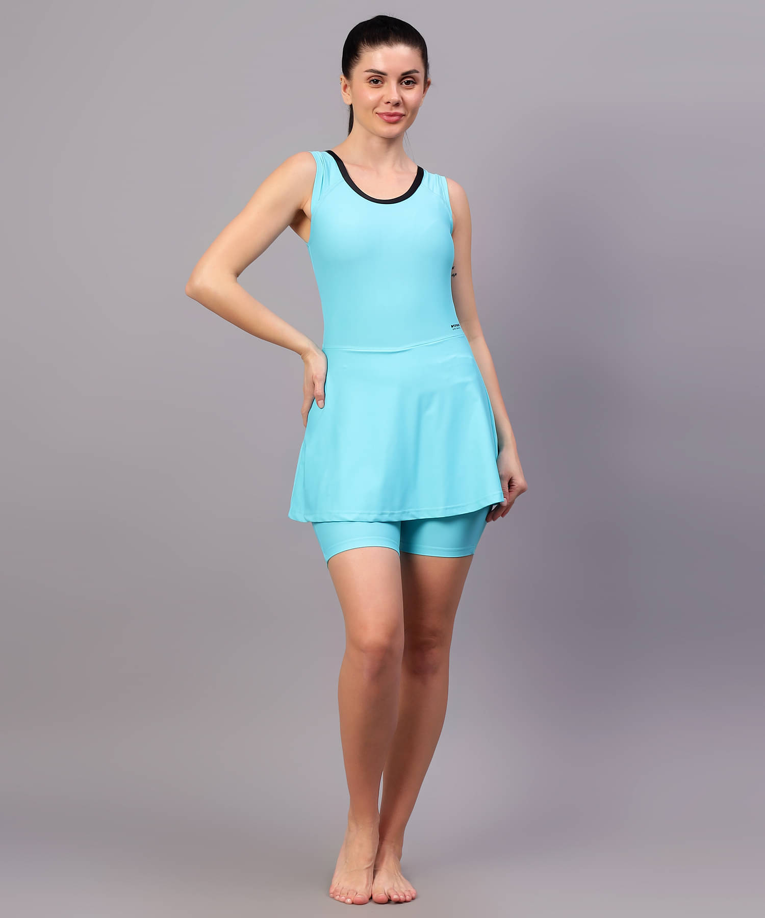Viva Swimming Blue Wetsuit Swimming Costume Viva Swimming Blue Wetsuit Swimming Costume