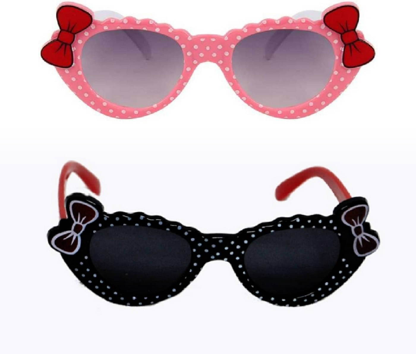 uzak Black Butterfly Sunglasses ( Pack of 2 ) uzak Black Butterfly Sunglasses ( Pack of 2 )