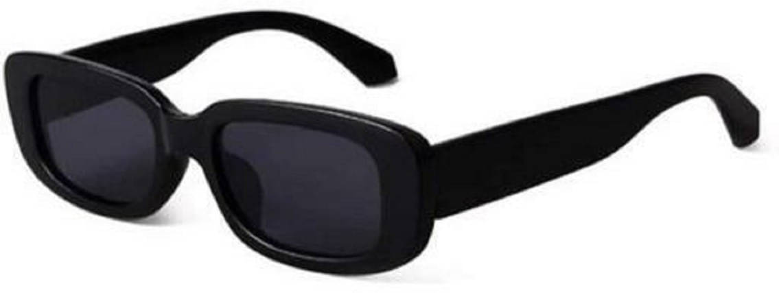     			uzak Black Square Sunglasses ( Pack of 1 )