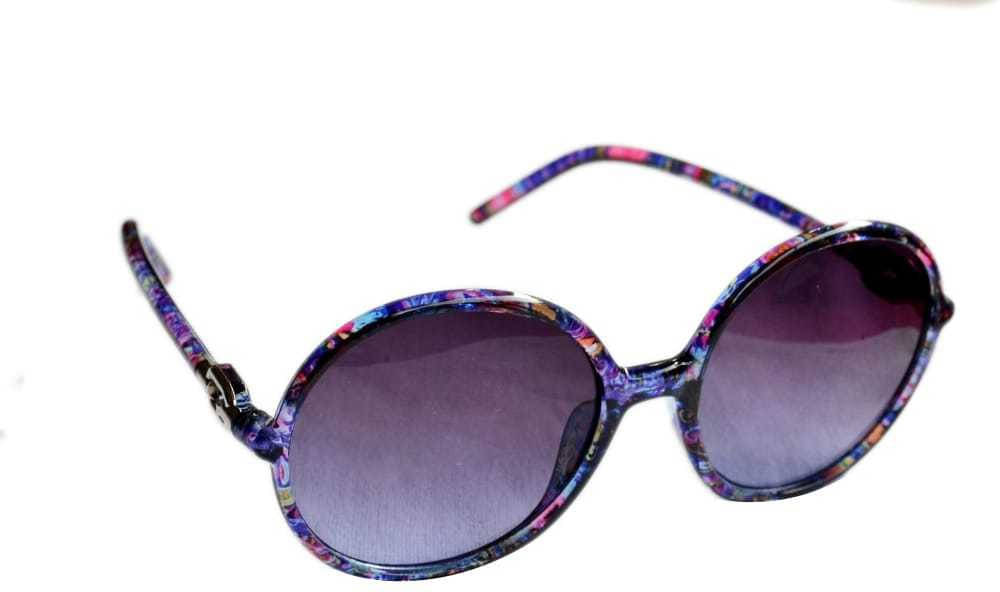 uzak Blue Round Sunglasses ( Pack of 1 ) uzak Blue Round Sunglasses ( Pack of 1 )