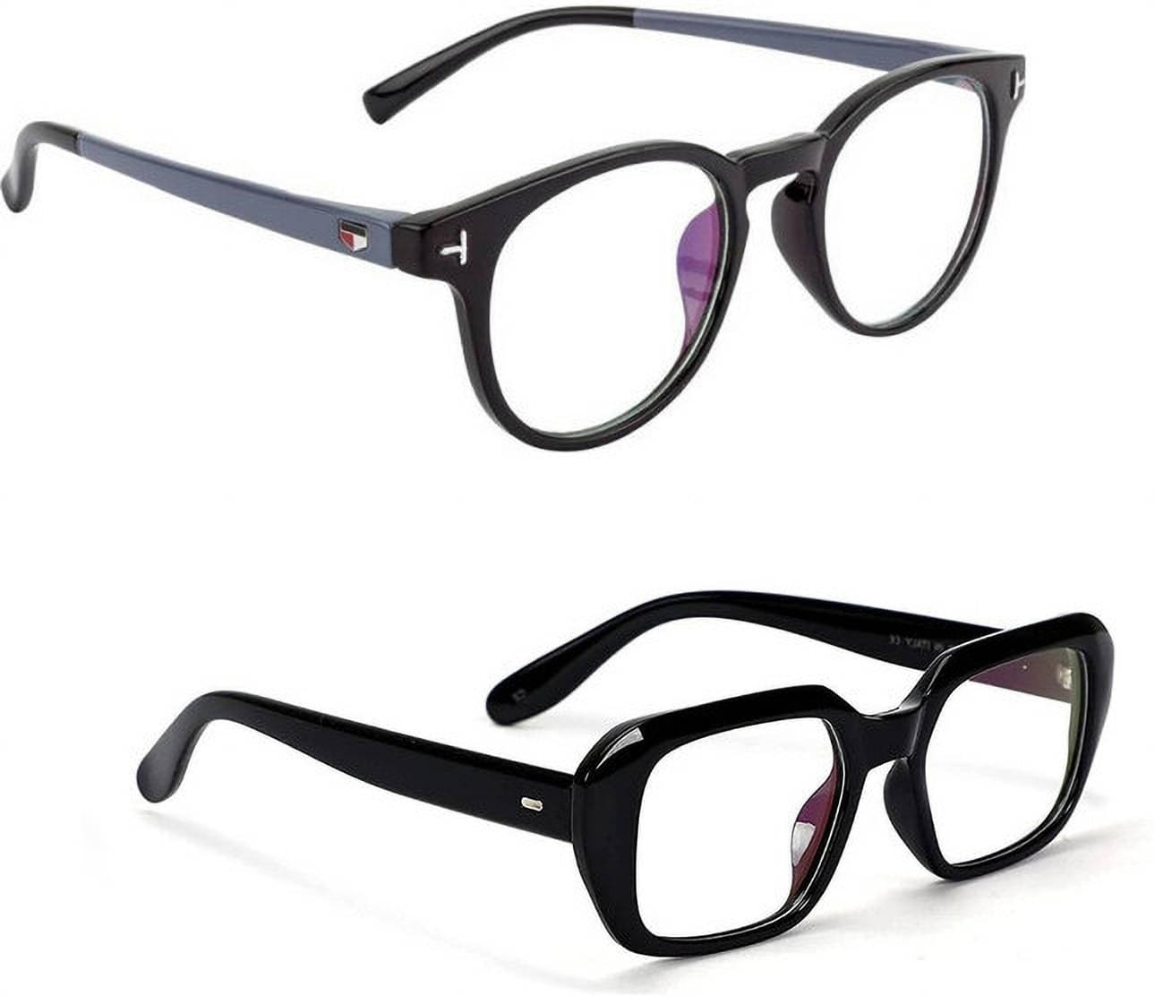 uzak Multicolor Rectangular Eyeglass Frame ( Pack of 2 ) uzak Multicolor Rectangular Eyeglass Frame ( Pack of 2 )