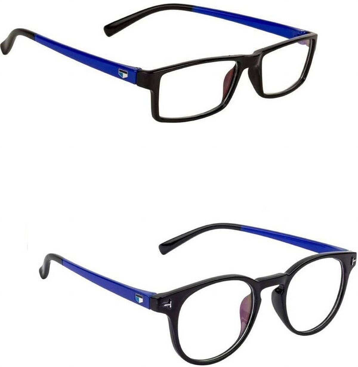 uzak Multicolor Rectangular Eyeglass Frame ( Pack of 2 ) uzak Multicolor Rectangular Eyeglass Frame ( Pack of 2 )