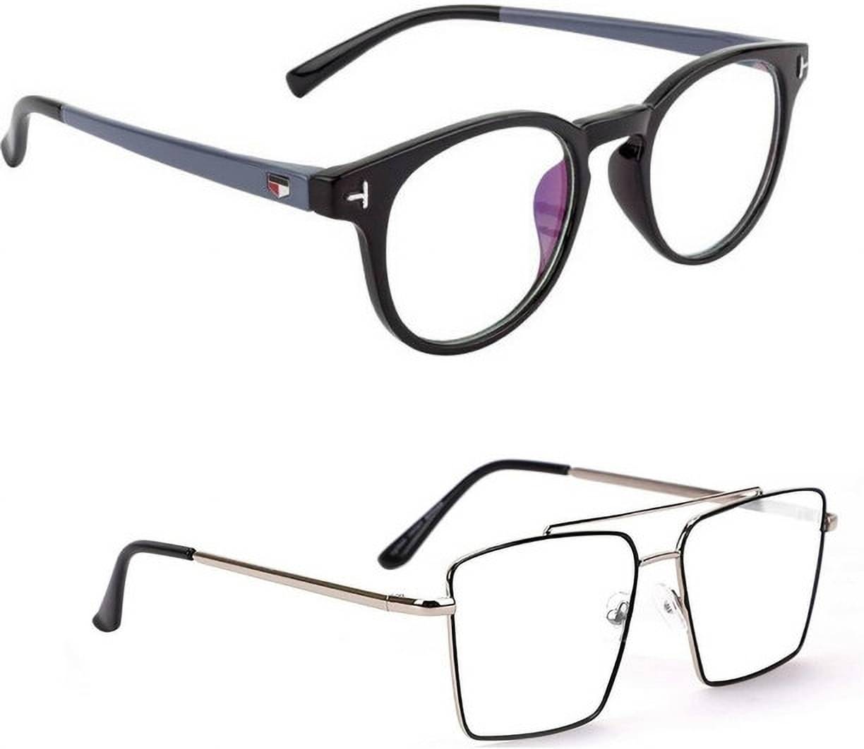 uzak Multicolor Rectangular Eyeglass Frame ( Pack of 2 ) uzak Multicolor Rectangular Eyeglass Frame ( Pack of 2 )