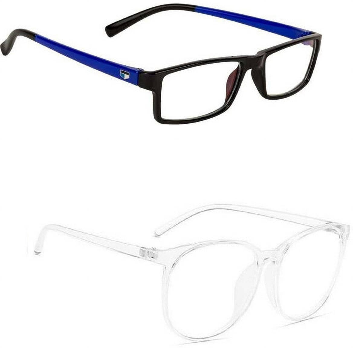 uzak Multicolor Rectangular Eyeglass Frame ( Pack of 2 ) uzak Multicolor Rectangular Eyeglass Frame ( Pack of 2 )