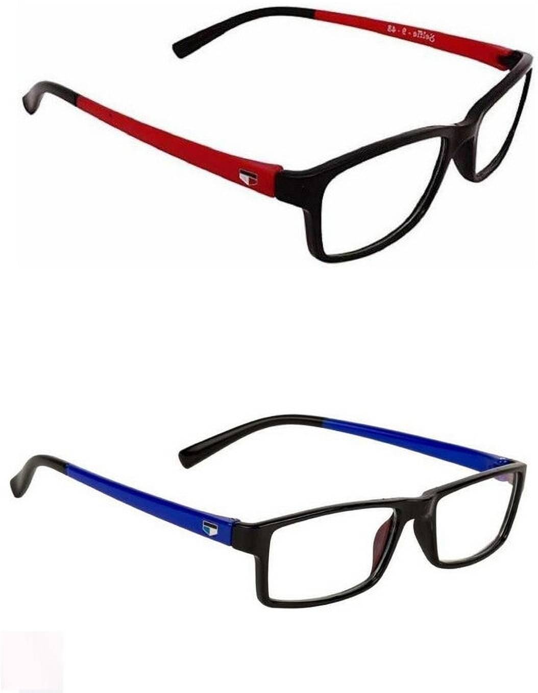 uzak Multicolor Rectangular Eyeglass Frame ( Pack of 2 ) uzak Multicolor Rectangular Eyeglass Frame ( Pack of 2 )