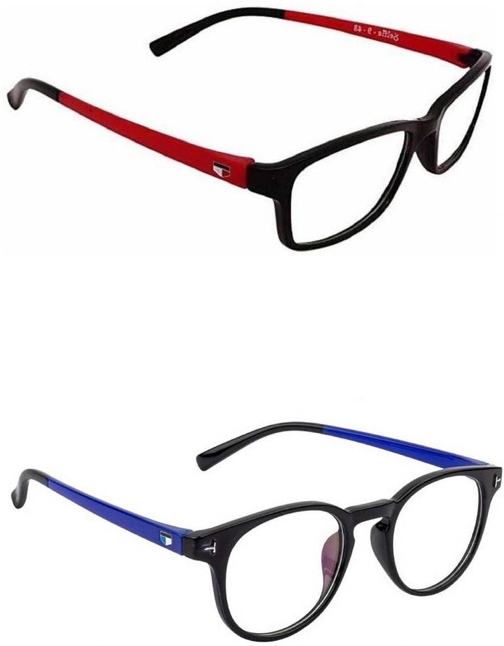 uzak Multicolor Rectangular Eyeglass Frame ( Pack of 2 ) uzak Multicolor Rectangular Eyeglass Frame ( Pack of 2 )