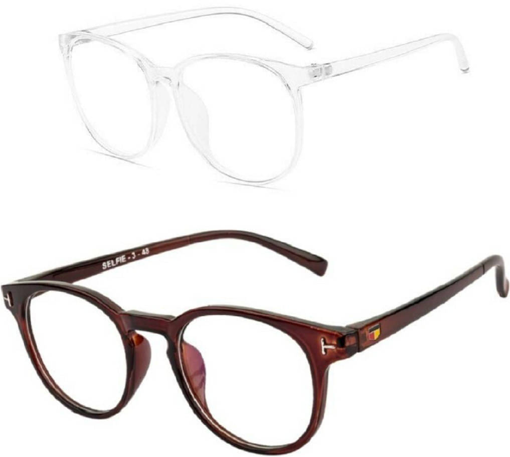     			uzak Multicolor Round Sunglasses ( Pack of 2 )