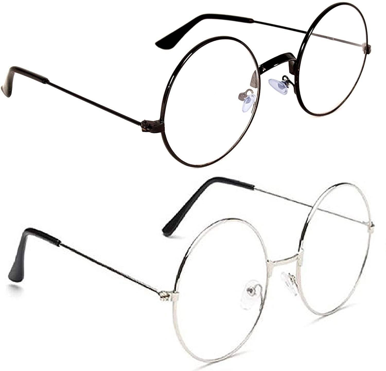 uzak Multicolor Round Sunglasses ( Pack of 2 ) uzak Multicolor Round Sunglasses ( Pack of 2 )