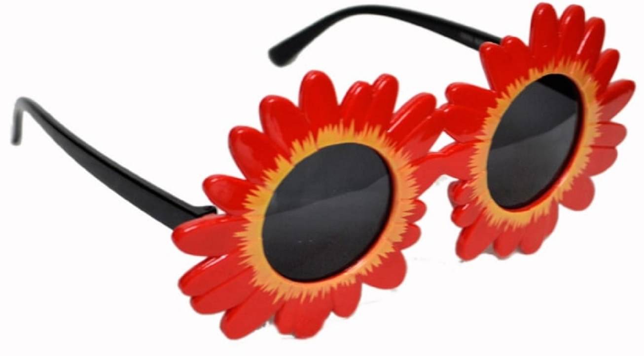 uzak Red Round Sunglasses ( Pack of 1 ) uzak Red Round Sunglasses ( Pack of 1 )