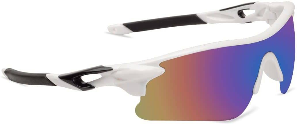     			uzak White Wrap Around Sunglasses ( Pack of 1 )