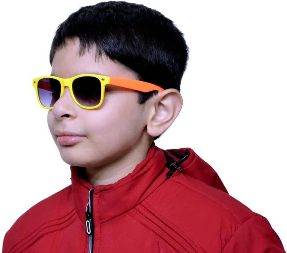     			uzak Yellow Square Sunglasses ( Pack of 1 )